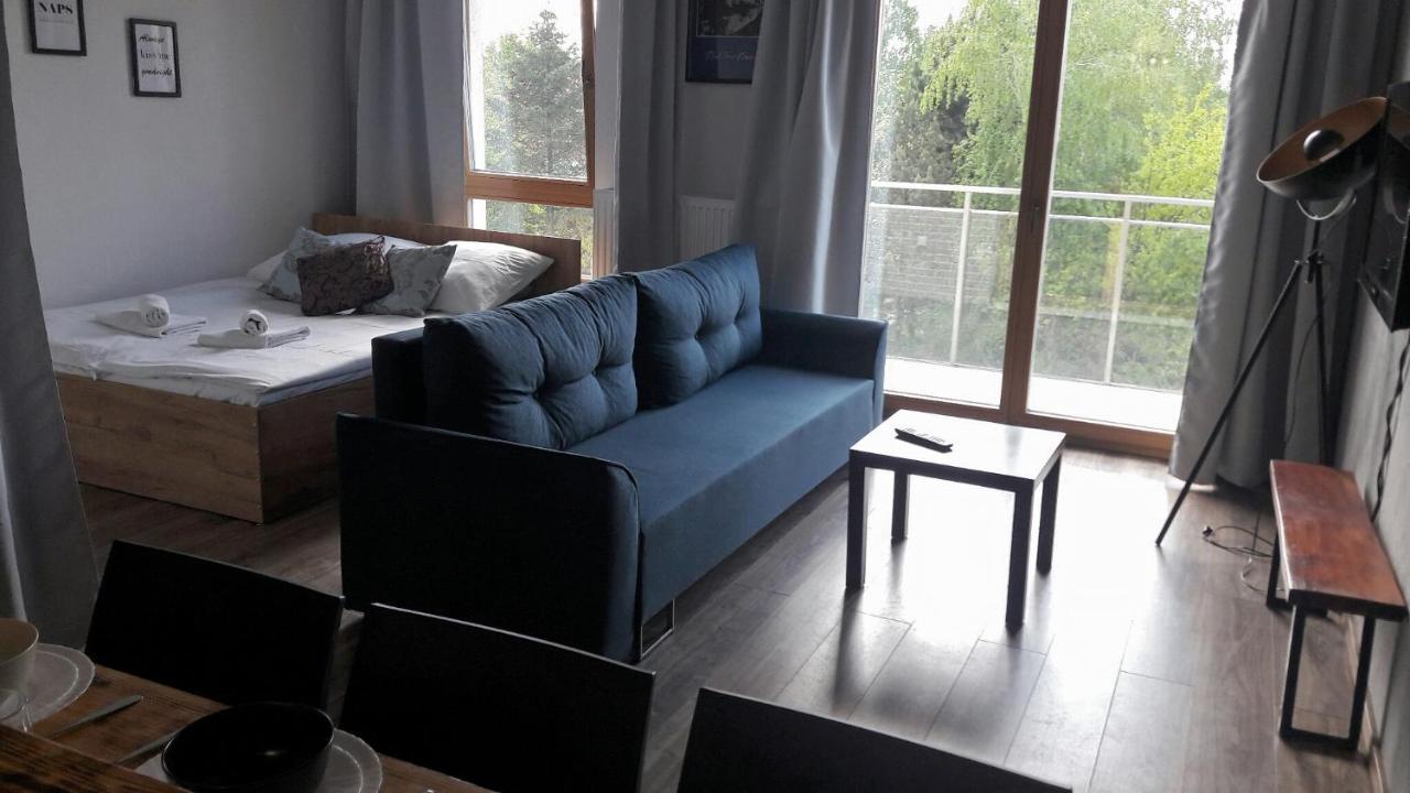 Silver Apartment in Wilanów Warschau Buitenkant foto