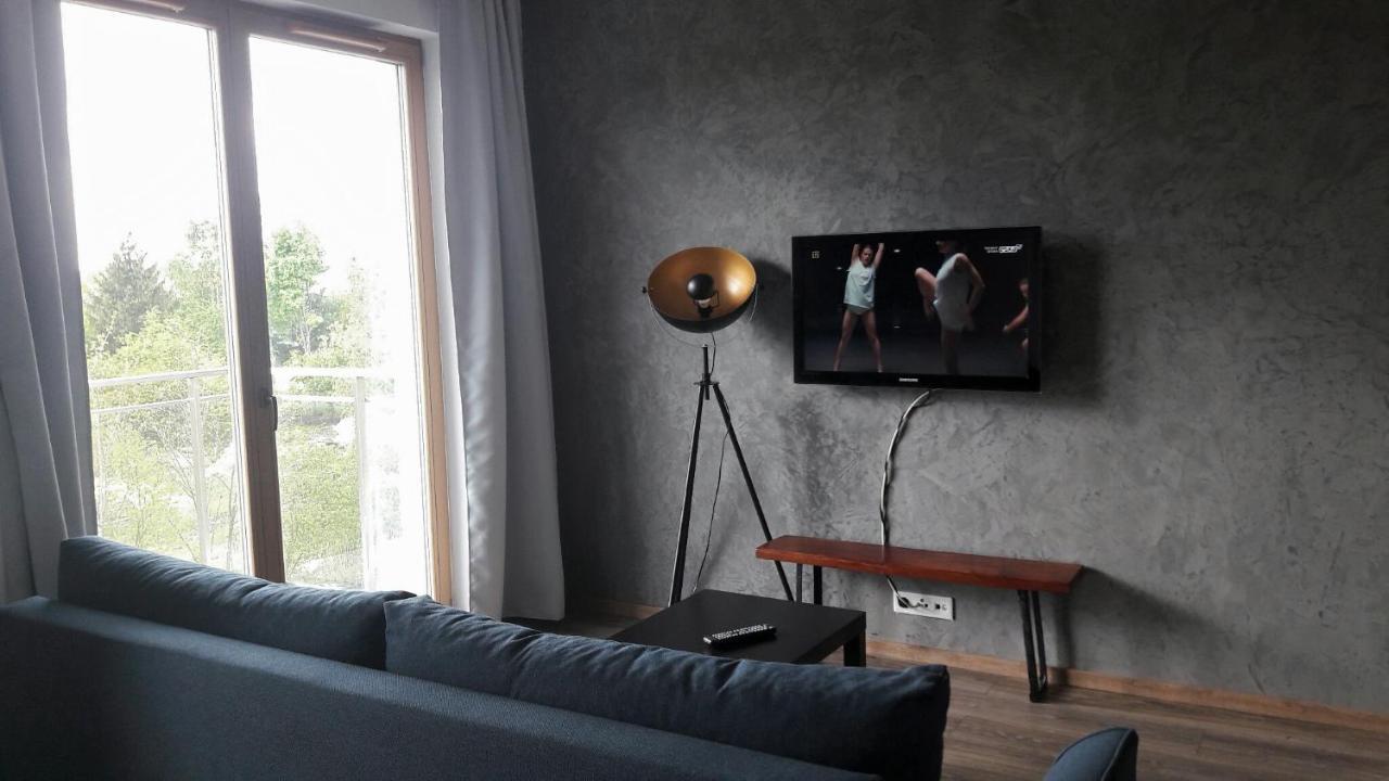 Silver Apartment in Wilanów Warschau Buitenkant foto